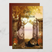 招待状ライオンザゲート 招待状 (正面/裏面)