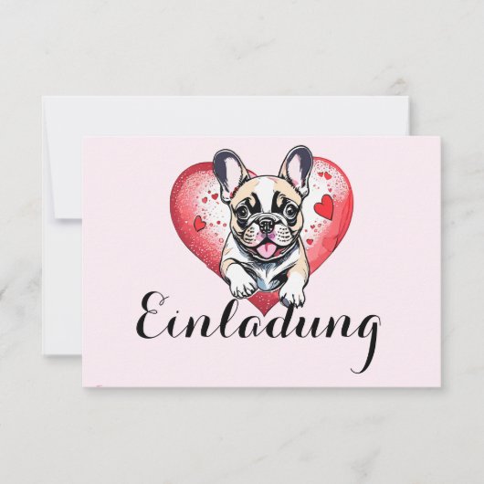 招待状リネ 招待状 (正面)