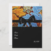 招待状ヴィンテージレトロビクトリアンウィリアム・モリス 招待状 (裏面)