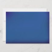 招待状上のクラシックな車の巡航 招待状 (裏面)