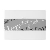 招待状帯 (裏面例)