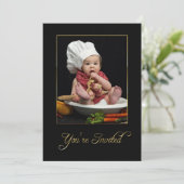 招待状数々の – 目的 – ベビーAS CHEF 招待状 (スタンド正面)