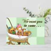 招待状数々の – 目的 – ポテトベビー粉 招待状 (スタンド正面)