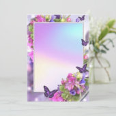 招待状文房具のお知らせ誕生日1日 シーズンカード (スタンド正面)