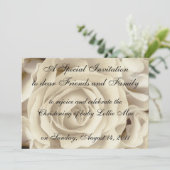 招待状洗礼《キリスト教》洗礼式や命名式テンプレート 招待状 (スタンド正面)