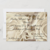 招待状洗礼《キリスト教》洗礼式や命名式テンプレート 招待状 (裏面)