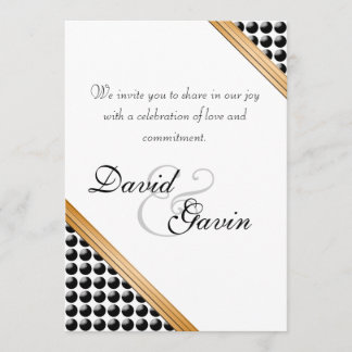 招待状点々のある·デライト·コミットメント·セレモニー 招待状