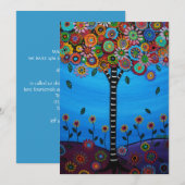 招待状生命の樹 招待状 (正面/裏面)