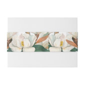 招待状用帯グローリーマグノリア 招待状ベリーバンド (裏面例)