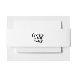 招待状用帯 招待状ベリーバンド