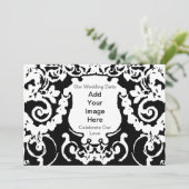 招待状白黒追加イメージザミュージアムザズル 招待状 (スタンド正面)