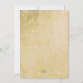 招待状第1コミューニオンウォーターカラー 招待状 (裏面)