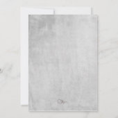 招待状第1コミューニオンウォーターカラー 招待状 (裏面)