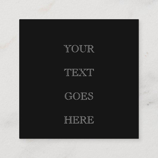 招待状結婚のパーソナライズ可能なレイアウト エンクロージャーカード (裏面)