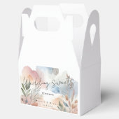 招待状結婚の水辺 フェイバーボックス (オープン)