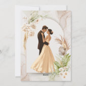 招待状結婚の シーズンカード (裏面)