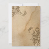 招待状結婚の 招待状 (裏面)