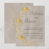 招待状結婚の 招待状 (正面/裏面)