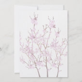 招待状結婚の 招待状 (裏面)