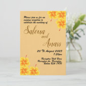 招待状結婚の 招待状 (スタンド正面)