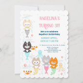 招待状航海のをテーマにした誕生日。 招待状 (正面)