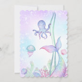 招待状航海のをテーマにした誕生日。 招待状 (裏面)