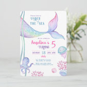 招待状航海のをテーマにした誕生日。 招待状 (スタンド正面)