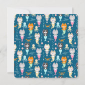 招待状航海のをテーマにした誕生日。 招待状 (裏面)