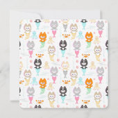 招待状航海のをテーマにした誕生日。 招待状 (裏面)