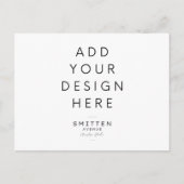 招待状葉書印刷 インビテーションポストカード (正面)