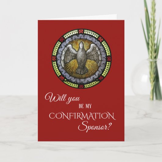 招待状要求確認スポンサー 招待状 (正面)