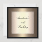 招待状誕生日グラマー2 招待状 (裏面)