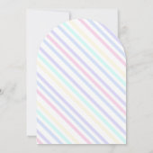 招待状誕生日パーティーunicorn. 招待状 (裏面)