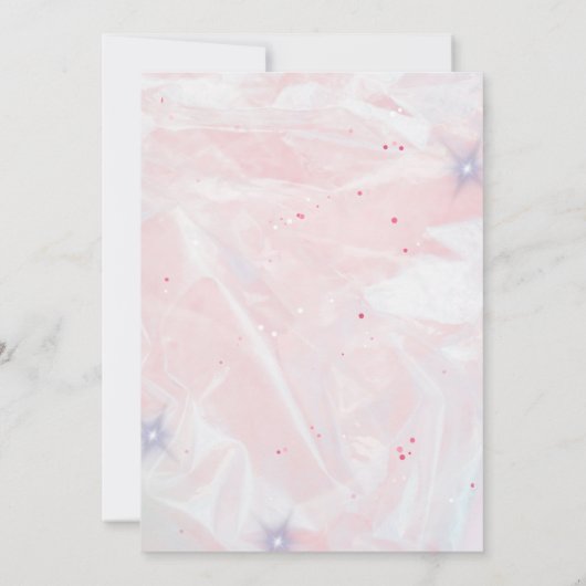 招待状誕生日 招待状 (裏面)