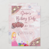 招待状誕生日 招待状 (正面/裏面)