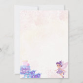 招待状誕生日 招待状 (裏面)