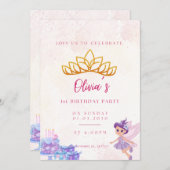 招待状誕生日 招待状 (正面/裏面)