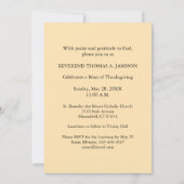 招待状調整リリー&クロス 招待状 (裏面)