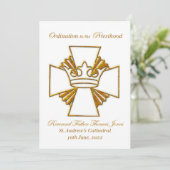 招待状調整及びお祝いカスタム日 招待状 (スタンド正面)