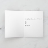 招待状離婚カードが確定パーティー 招待状 (内部)