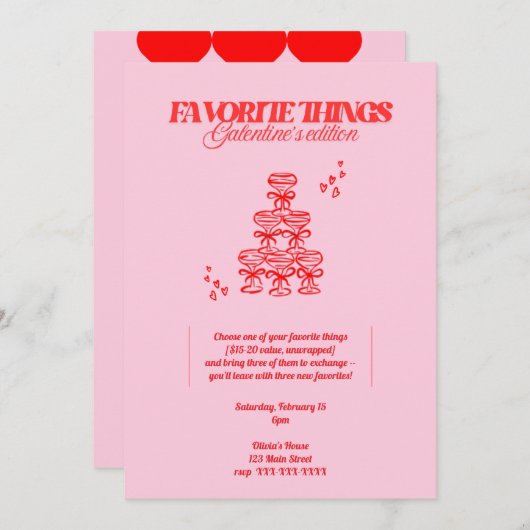 招待状 (正面/裏面)