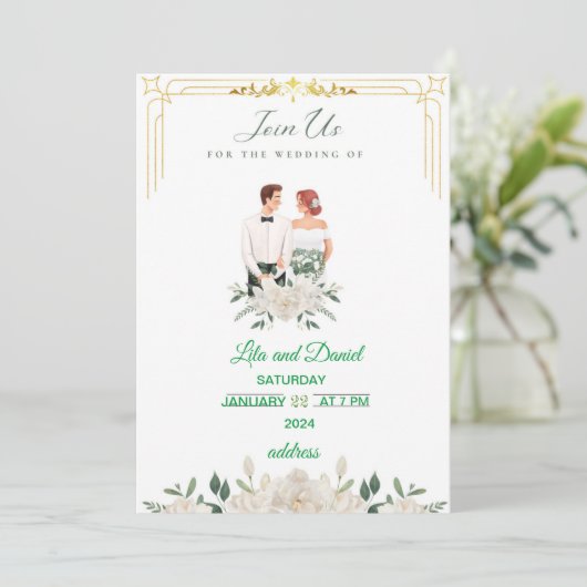 招待状 (スタンド正面)