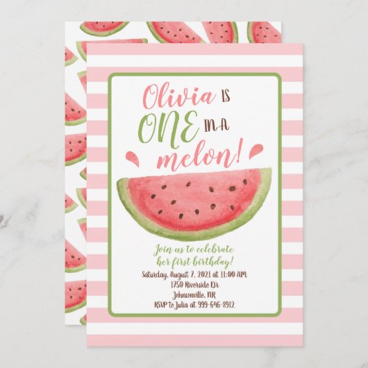 招待状 (正面/裏面)