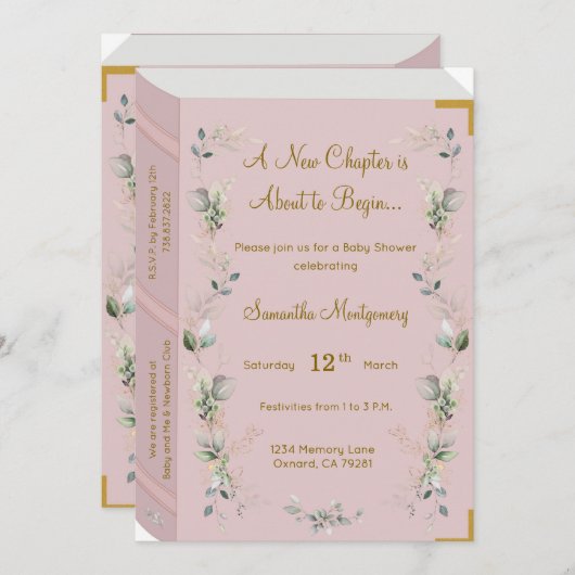 招待状 (正面/裏面)