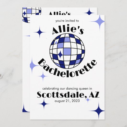 招待状 (正面/裏面)