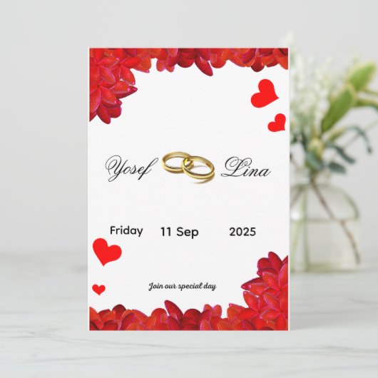 招待状 (スタンド正面)