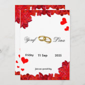 招待状 (正面/裏面)