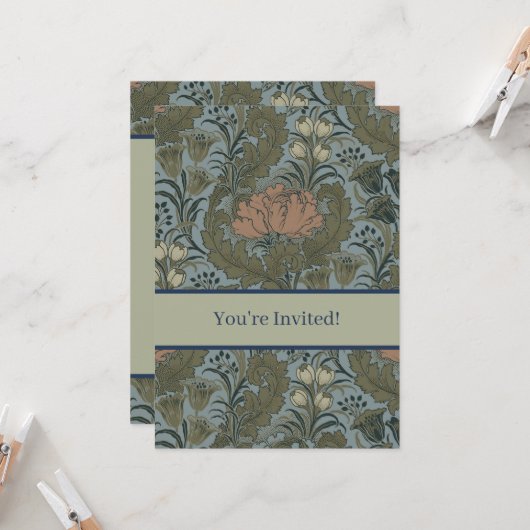 招待状 (正面/裏面インサイチュ)