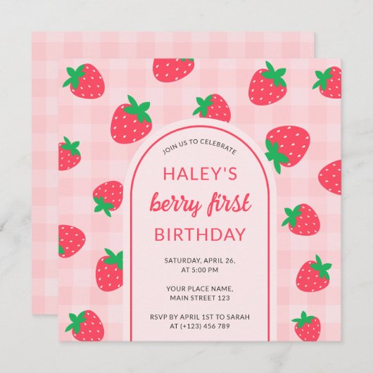 招待状 (正面/裏面)