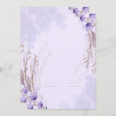 招待状 (正面/裏面)